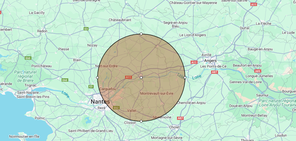 Zone d’intervention